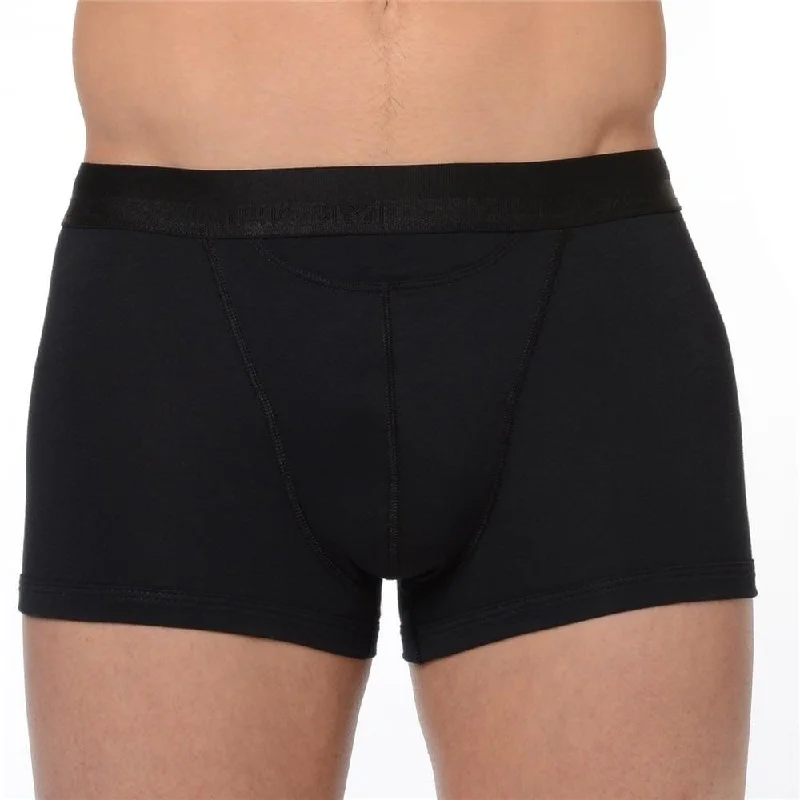 Thermal men's boxer briefs for cold weatherHOM HO1 Boxer Briefs - Black Boxer Briefs
