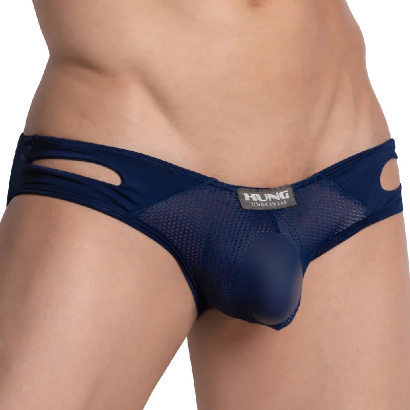 Vintage - style men's briefs for a retro lookHung HGJ021 Half Naked Brief