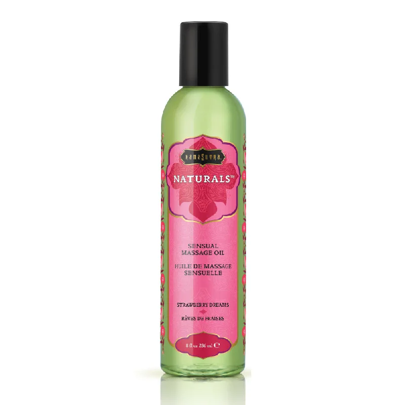 Men's briefs with a wide waistband for comfortKama Sutra Naturals "Strawberry Divine" Massage Oil - 236mL