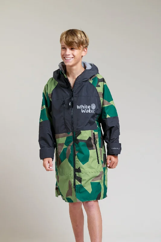 Men's robes with a satin trim for added sophisticationKids Hard Shell Robe  - Camo