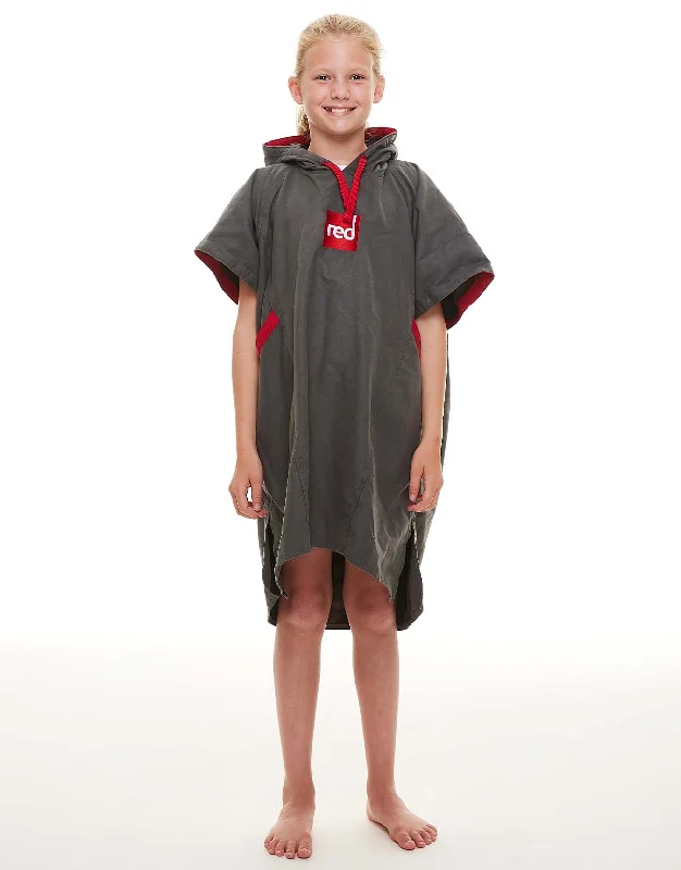 Fleece men's robes for cozy winter nights at homeKids Quick Dry Microfibre Changing Robe - Grey
