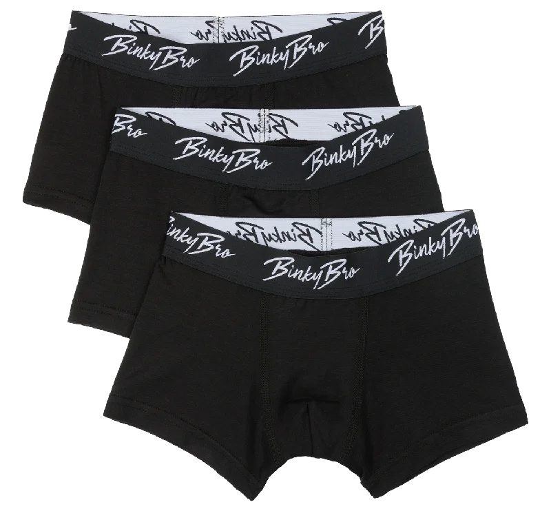 Men's boxer briefs with a contoured pouch for comfortLast Chance Briefs (Black)