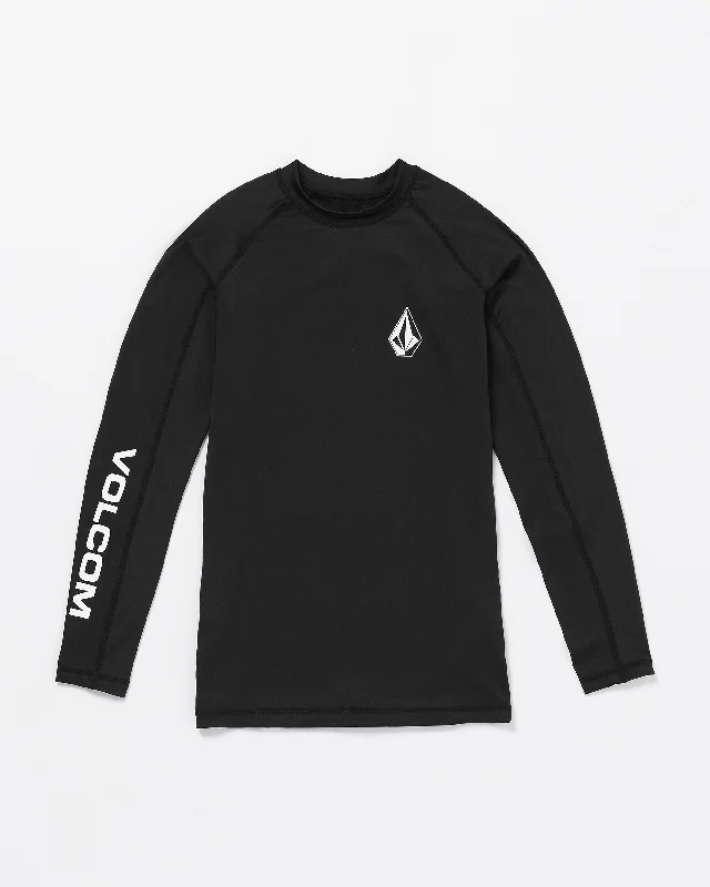 Moisture - wicking men's trunks for active useLido Long Sleeve Rashguard - Black