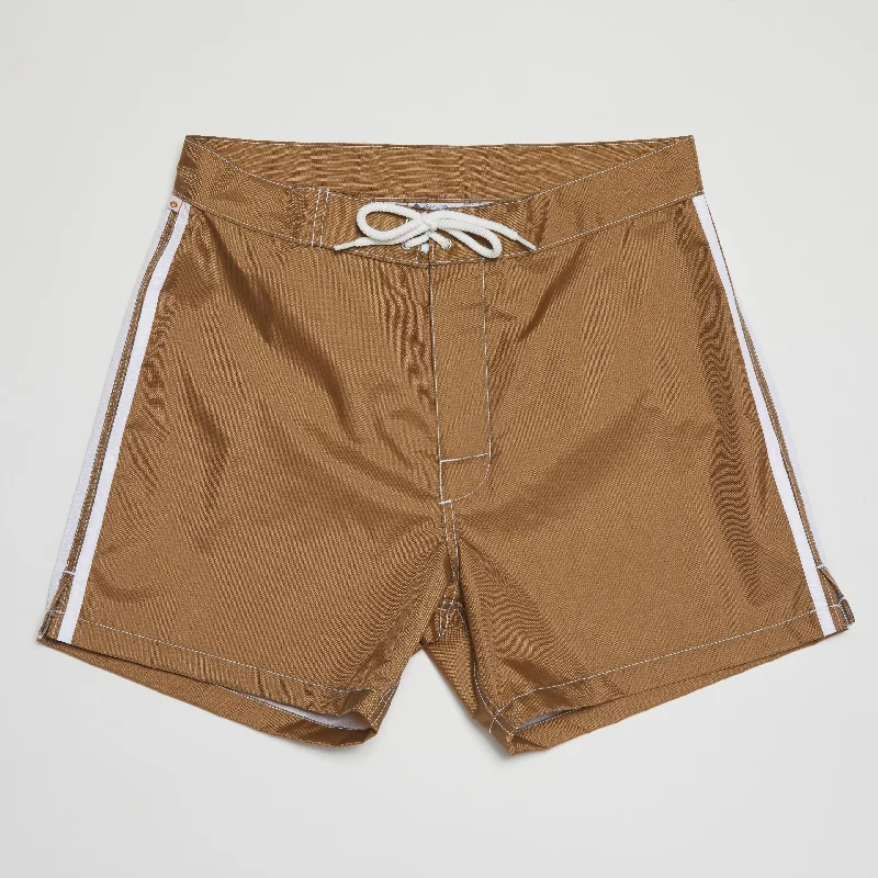 Printed men's trunks with eye - catching motifsLJ Trunks (Tan)