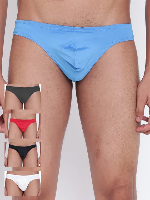 Men's briefs with a quick - dry featureMagic Flash thong Basiics by La Intimo ( Pack of 5 )