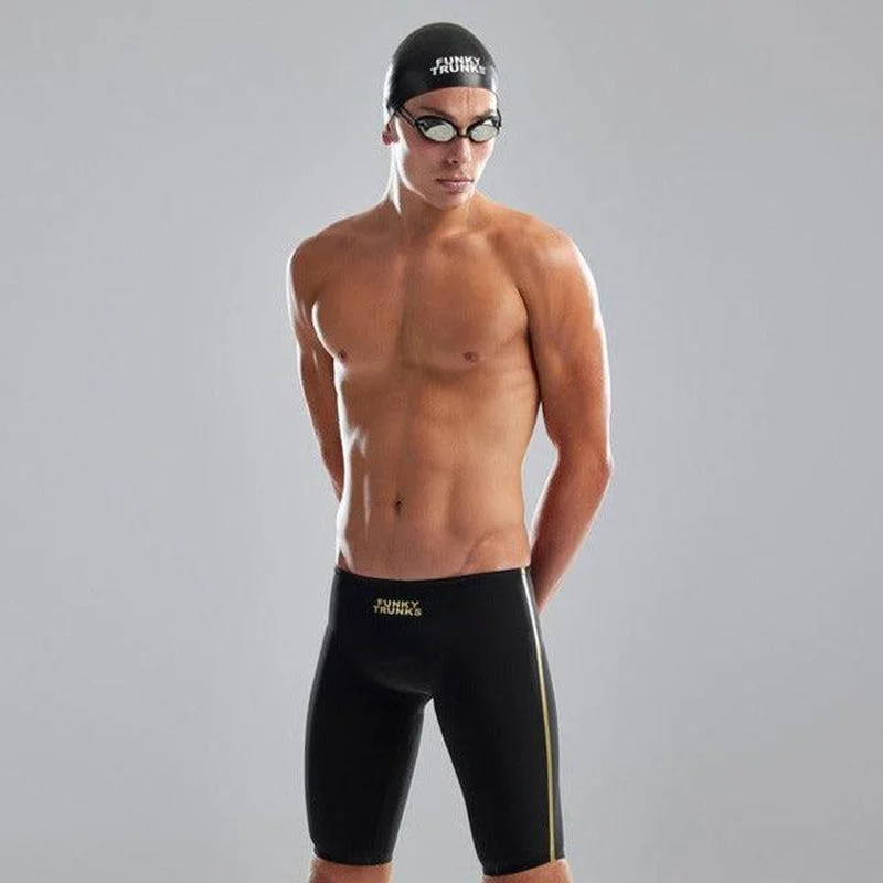 Designer men's trunks with a fashionable edgeFunky Trunks Mens Apex Predator X Jammers | Still Black