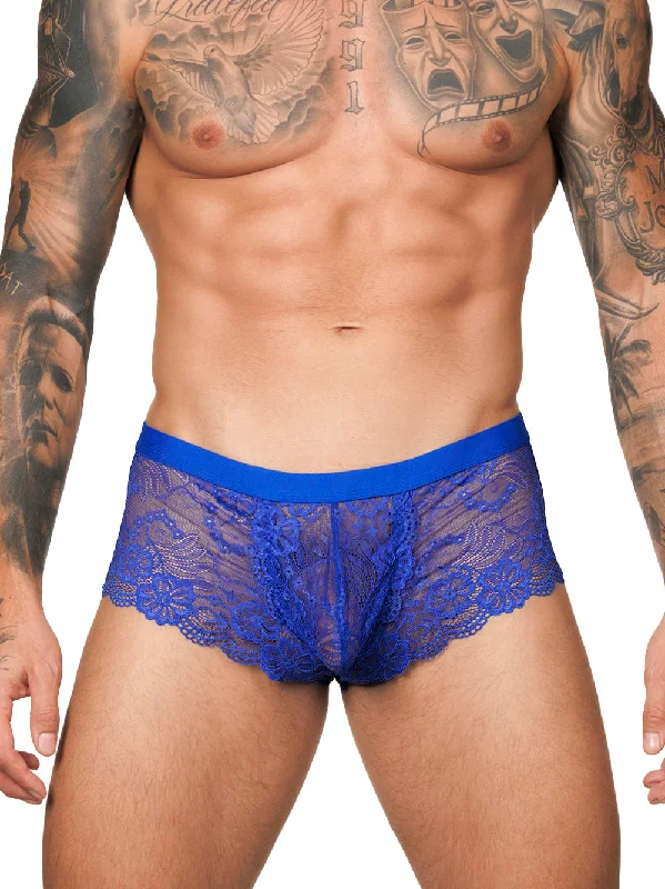 Patterned men's trunks, like camo or dotsLogan Lace Trunk