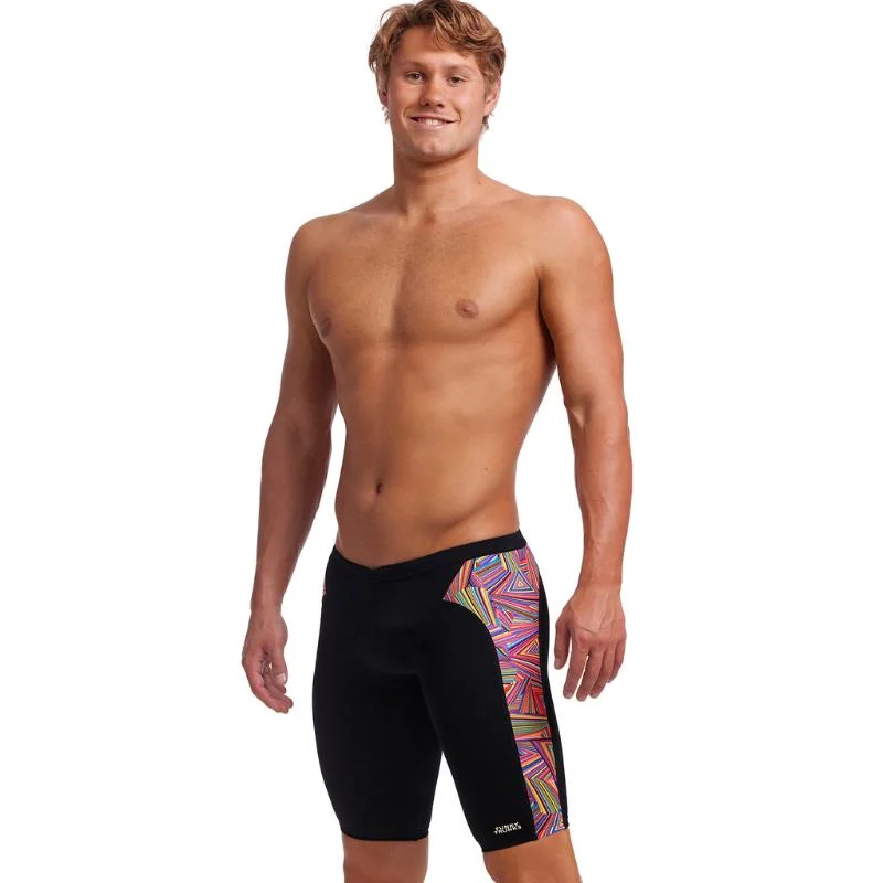 Tag - less men's trunks for irritation - free comfortFunky Trunks Mens Training Jammers | Trihard