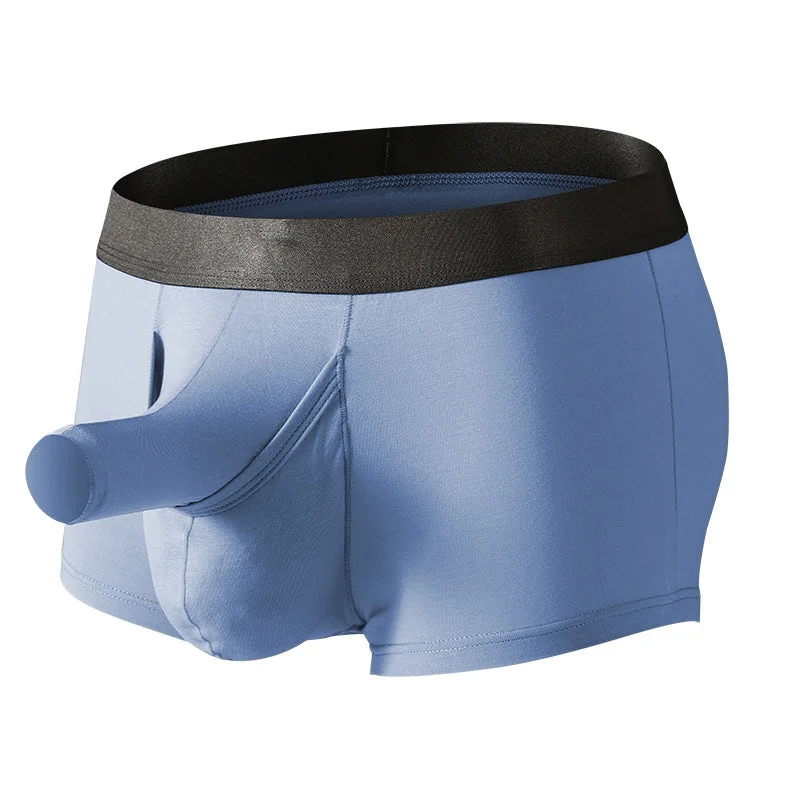 Moisture - wicking men's trunks for active useMicro Modal Men's Breathable Sperate Pounch Underwear