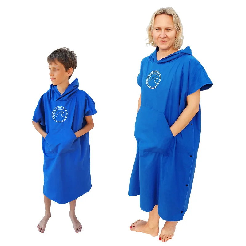Waffle - weave men's robes for a textured feelMicrofibre Changing Robe and Towel 2 in 1
