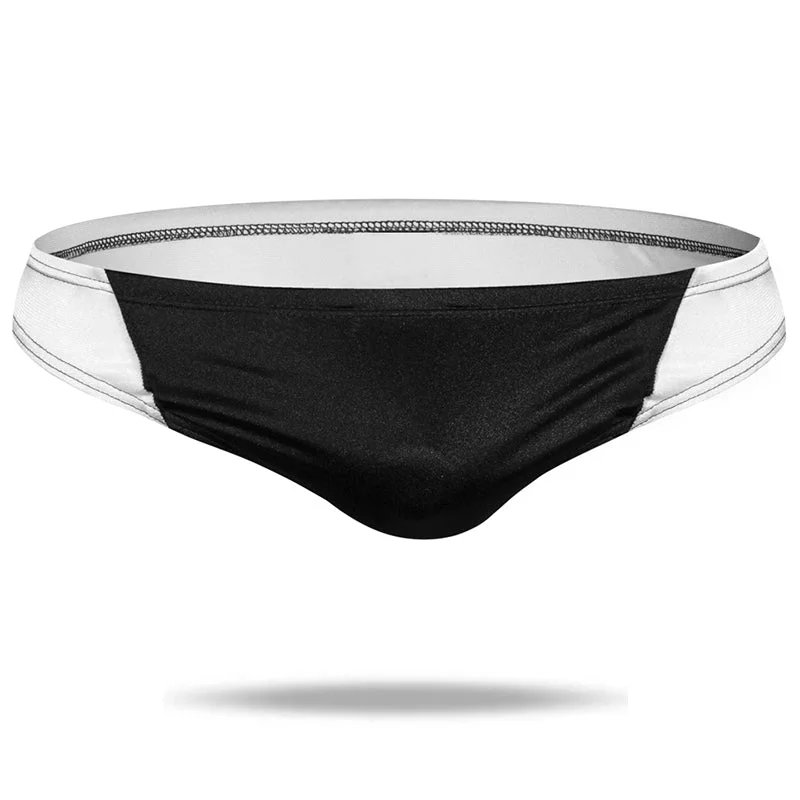 Slim - fit men's briefs for a modern styleMulticolor Mens Solid Swimsuit