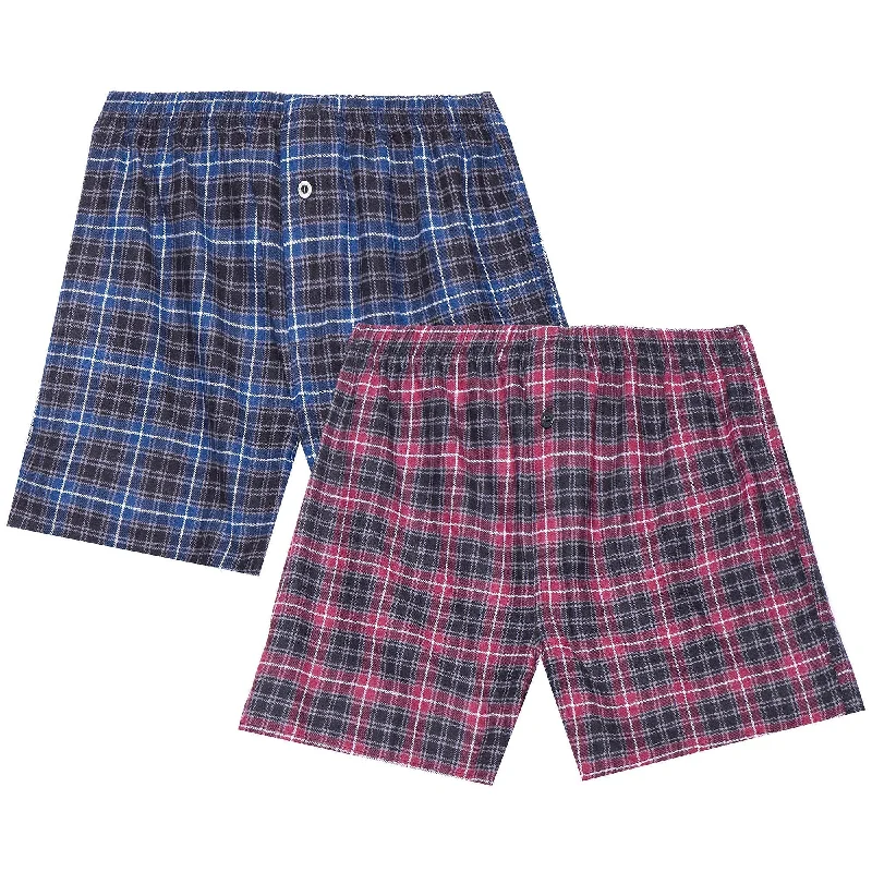 Men's robes with a hidden button closureMen's 100% Cotton Flannel Boxers - 2 Pack - Plaid Burgundy-Grey/Navy-Black Men's robes with a hidden button closureMen's 100% Cotton Flannel Boxers - 2 Pack - Plaid Burgundy-Grey/Navy-Black