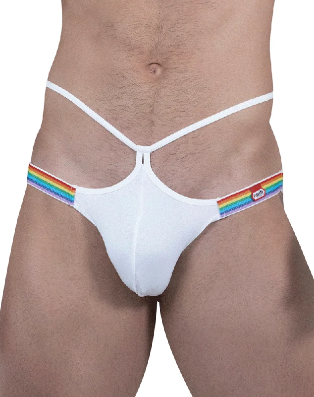 Men's briefs with a wide waistband for comfortPikante 8728 Pubs Briefs White