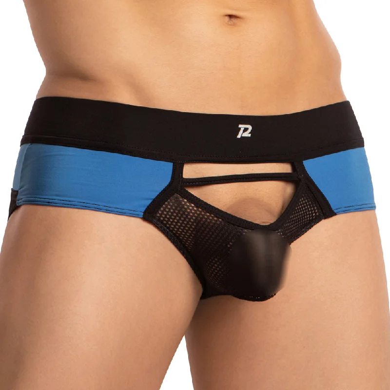 Designer - label men's briefs for high - end fashionPistol Pete PPJ035 Open Cut Pouch Brief