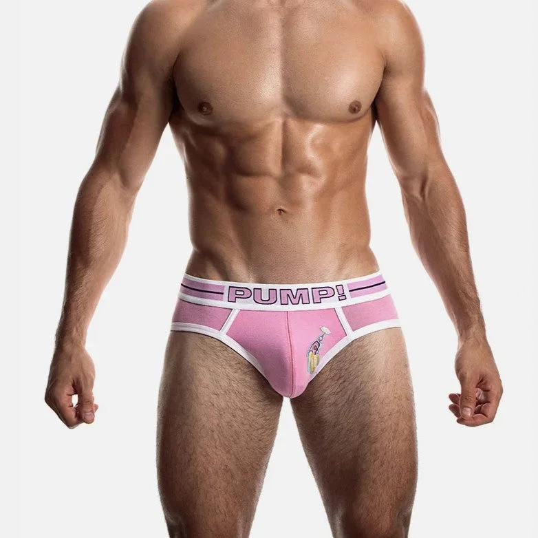 Vintage - style men's briefs for a retro lookPUMP! Space Candy brief pink