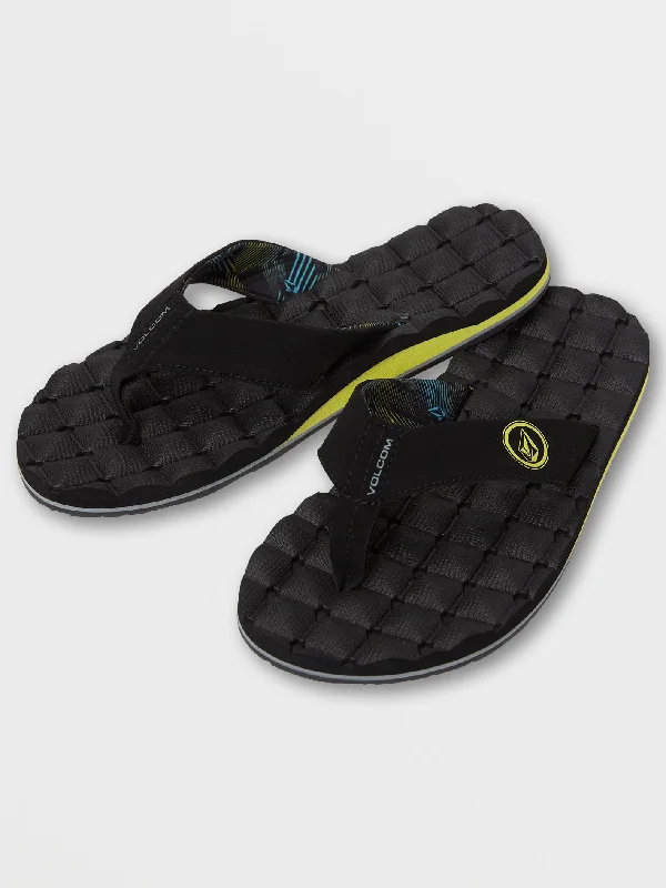 Athletic - grade men's trunks for sportsRecliner Sandals - Lime