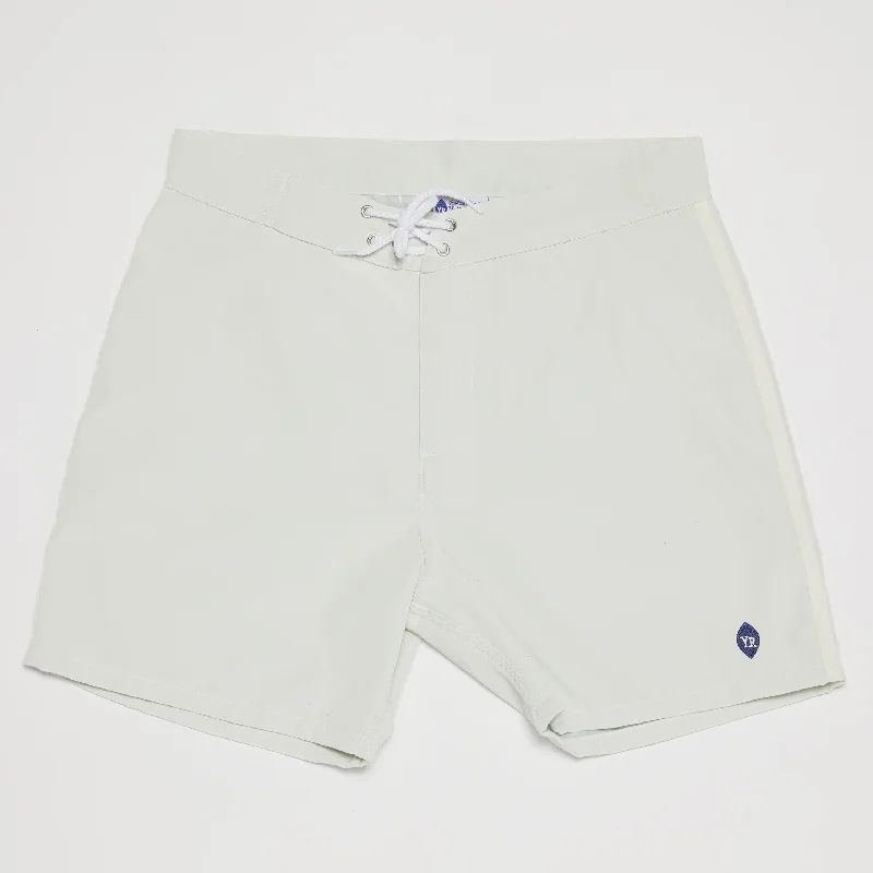 Slim - cut men's trunks for a modern styleSolid Trunks (White)
