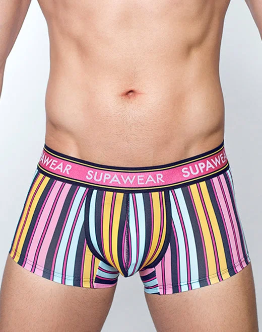 Athletic - grade men's trunks for sportsSprint Trunk Underwear - Stripes