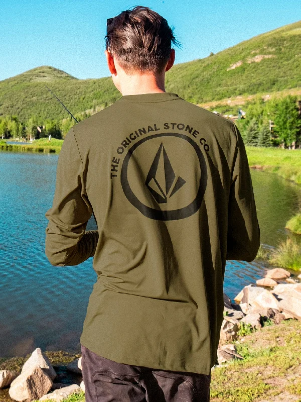 Low - rise men's trunks for a trendy lookTaunt Long Sleeve Shirt - Military