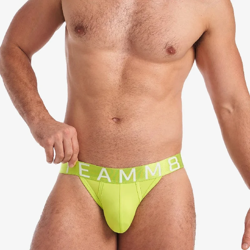 Men's briefs with a wide waistband for comfortTeamm8 Spartacus brief lime punch