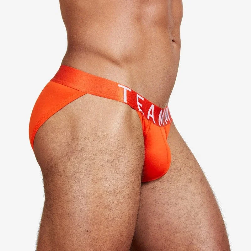 Light - weight men's briefs for summer wearTeamm8 Spartacus brief orange