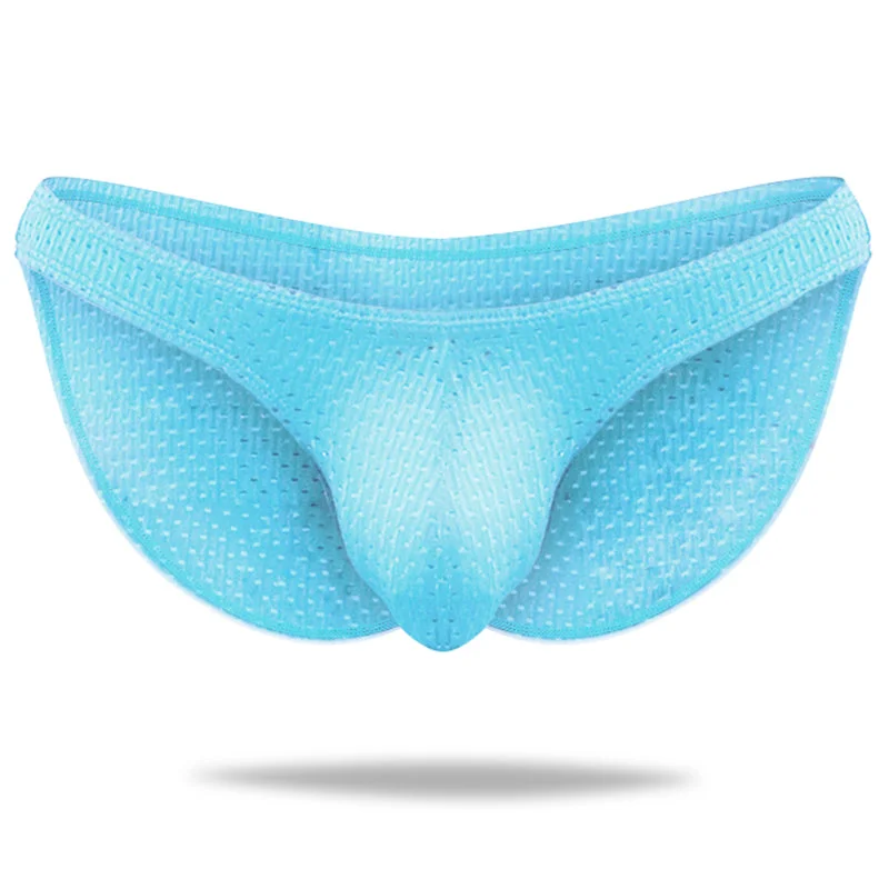 Men's briefs with a double - layer pouch for extra protectionThe 2nd Superior Ice Silk Super Breathable Men's Briefs