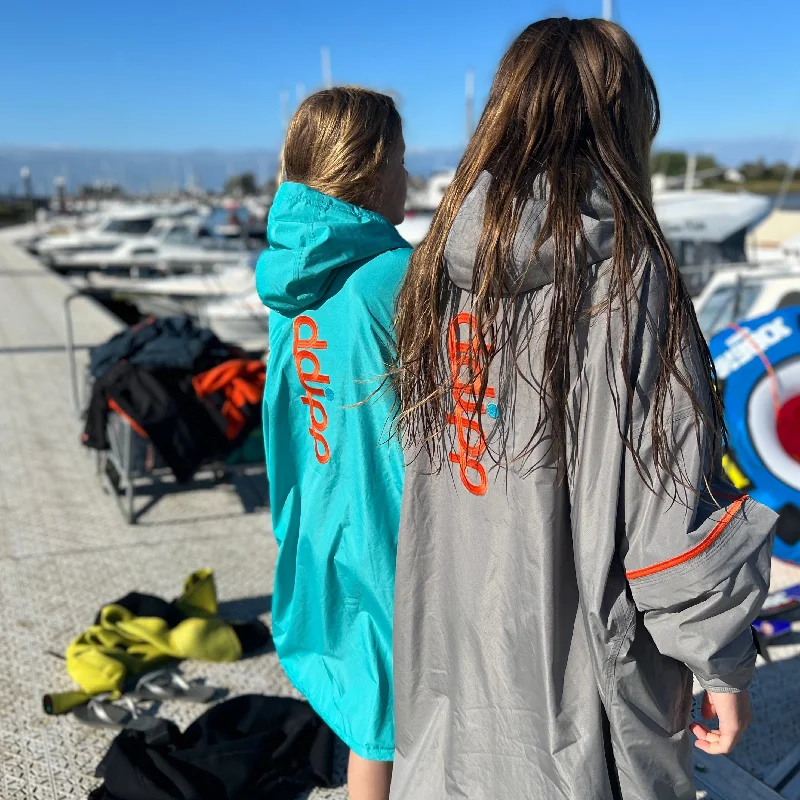 Jacquard - patterned men's robes for a stylish appearanceThe ddipp® Sea Monster Hydro Junior - Aqua