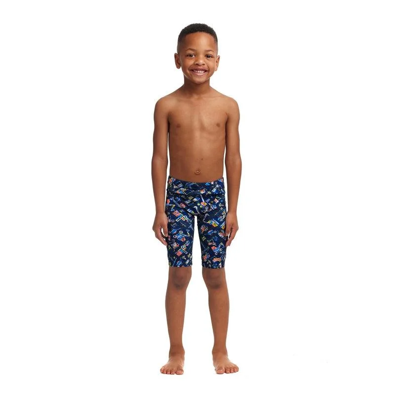 Breathable men's trunks for all - day wearFunky Trunks Toddler Boys Miniman Jammers | Can We Build It?