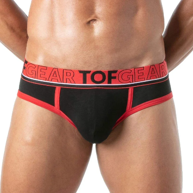 Bright - colored men's briefs for a bold statementTOF Champions brief black