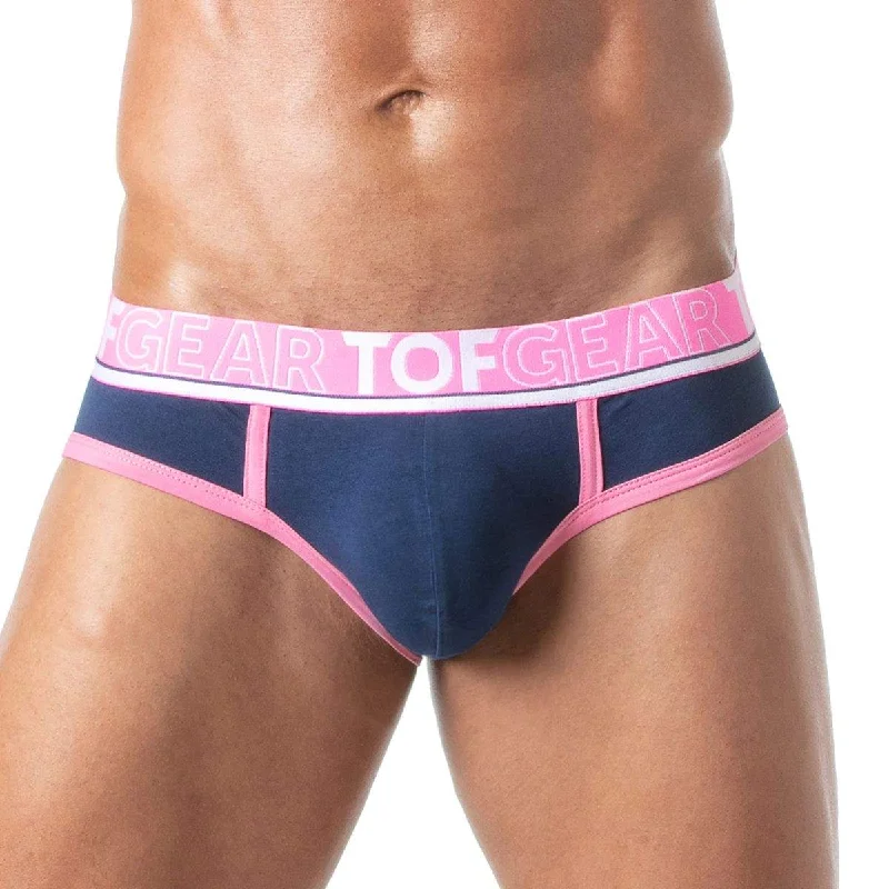 Vintage - style men's briefs for a retro lookTOF Champions brief navy