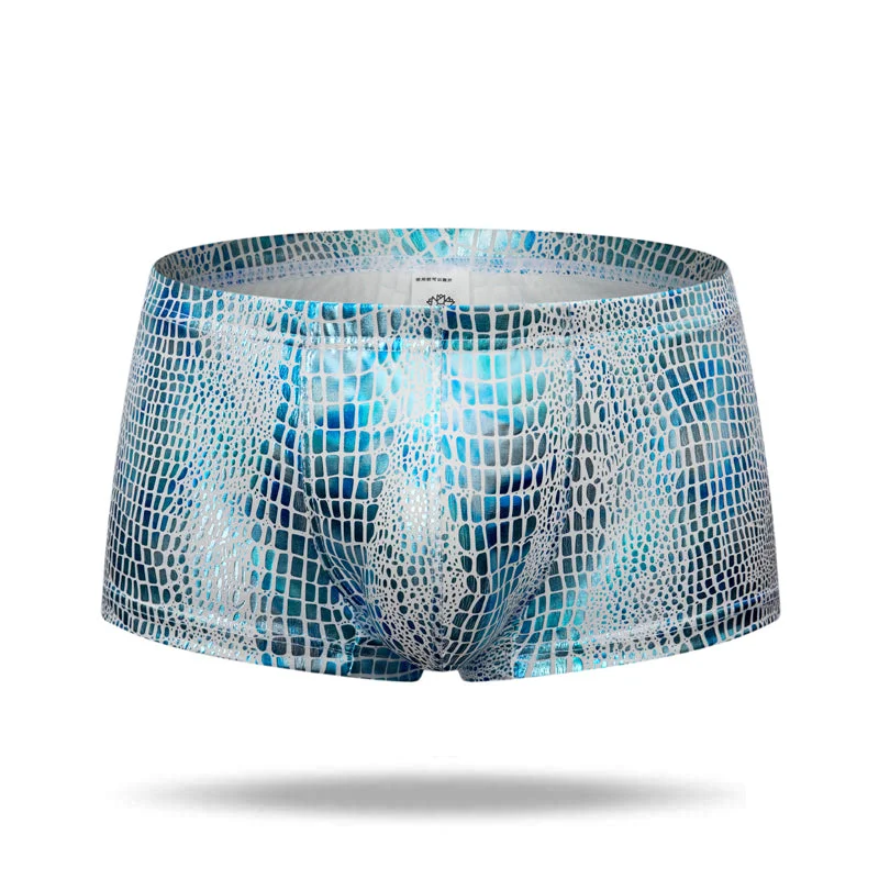 Men's trunks with a contoured pouch designTop Viscose Sexy  Serpentine Men's Sexy Trunk