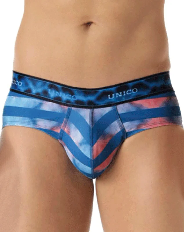 Men's briefs with a lace trim for a touch of flairUnico 22070201106 Costera Briefs 63-printed Men's briefs with a lace trim for a touch of flairUnico 22070201106 Costera Briefs 63-printed