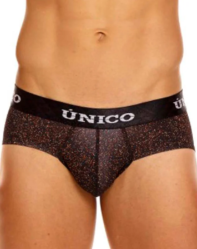 Men's briefs with a lace trim for a touch of flairUnico 23010201104 Erizo Briefs 90-printed