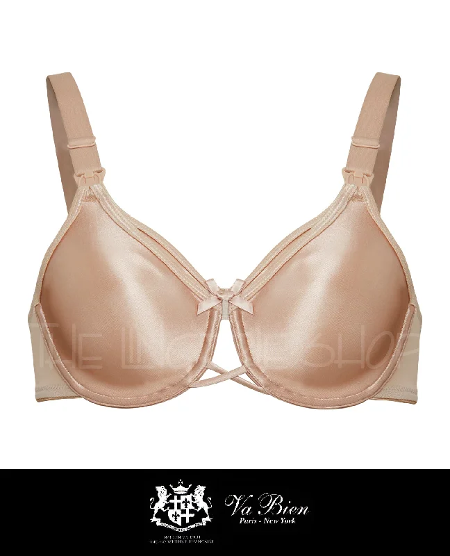 Plush men's robes with a Sherpa liningVa Bien 602 Seamless Satin Nursing Maternity Bra