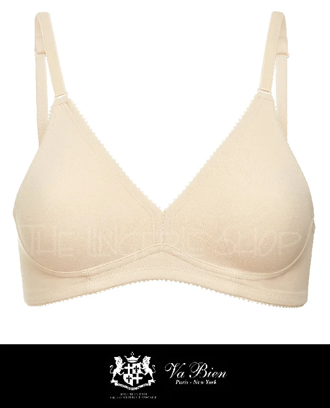 Lightweight men's robes for summer loungingVa Bien 607 Petite Bralette Beginner Bra