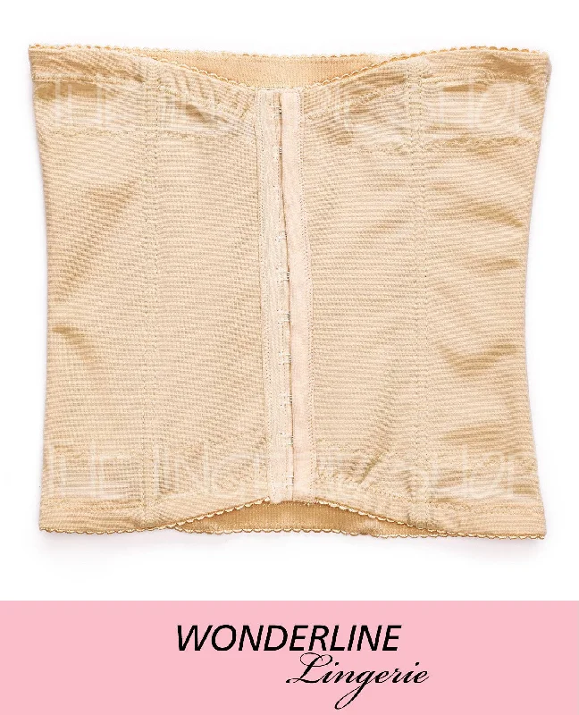 Lightweight men's robes for summer loungingWonderline 1920 Front Hook Waist Cincher with Bones