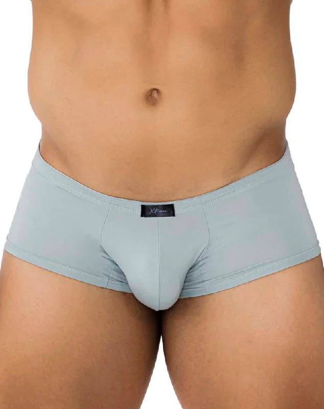 Men's trunks with a wide elastic waistbandXtremen 91181 Microfiber Trunks Green