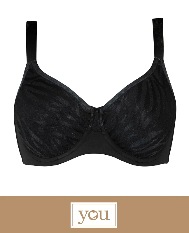 Loungewear - style men's robes for casual daysYou 100-510 Tuval Seamless Minimizer Underwire Bra