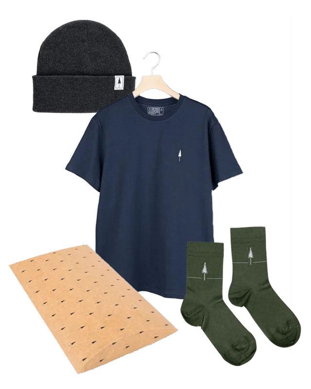 Men's eco - friendly recycled t - shirts for sustainable fashion choicesBestseller Gift Combo