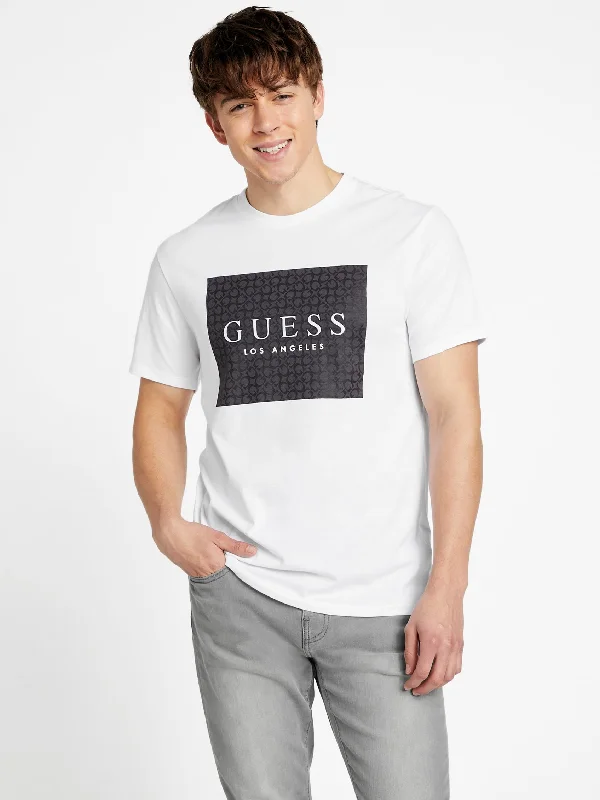 Men's printed Hawaiian t - shirts for tropical vacationsEco Birch Logo Tee
