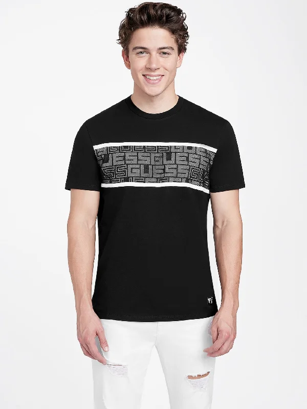 Men's tie - dye t - shirts with a bohemian styleEco Rogue Logo Tee