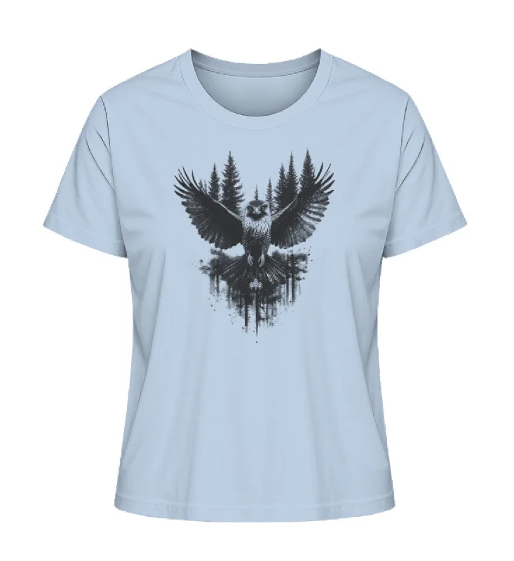Men's organic cotton crew - neck t - shirts for everyday comfortFalkenflug  - Bio Damen Shirt