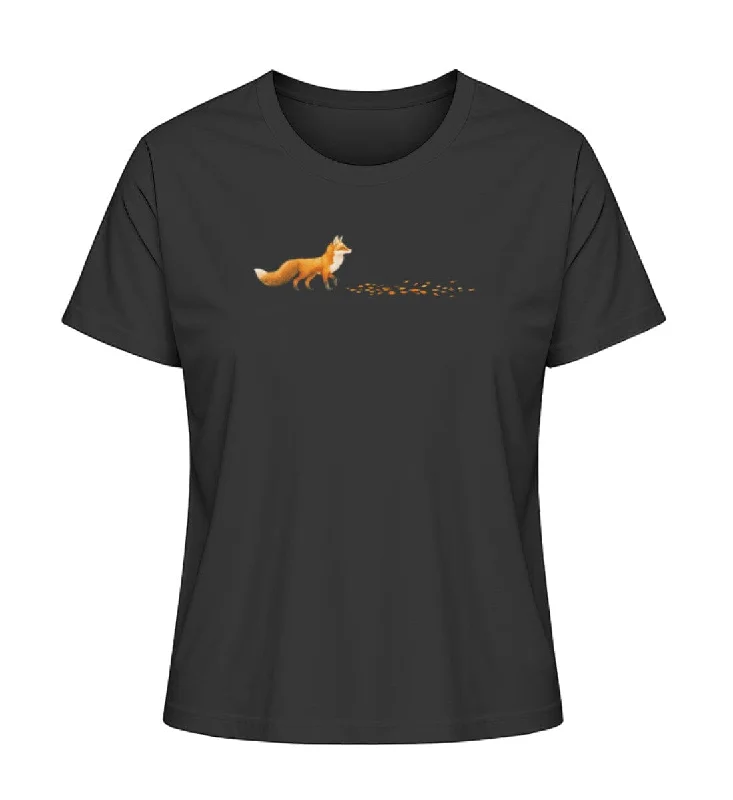 Men's ribbed t - shirts with a textured finish for added styleFuchs Laubspur  - Bio Damen Shirt