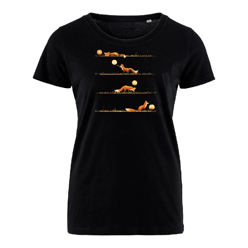 Men's organic cotton crew - neck t - shirts for everyday comfortFuchs Tag - Bio Damen Shirt Men's organic cotton crew - neck t - shirts for everyday comfortFuchs Tag - Bio Damen Shirt