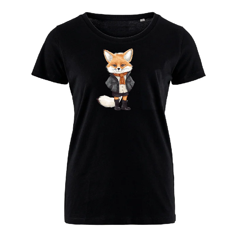 Men's plus - size pocket t - shirts with a classic lookFüchsin Feli  - Bio Damen Shirt