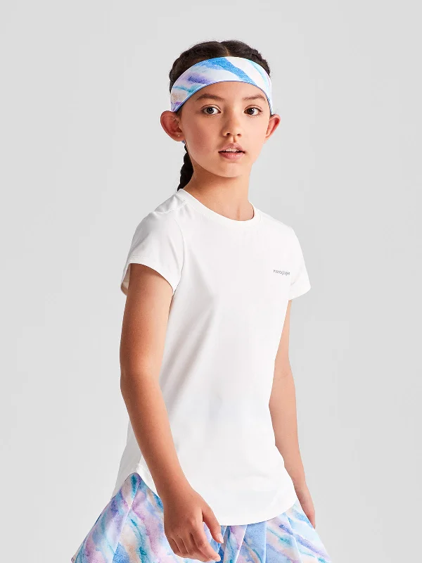 Men's organic cotton crew - neck t - shirts for everyday comfortGirl's Lightweight Sports Tee