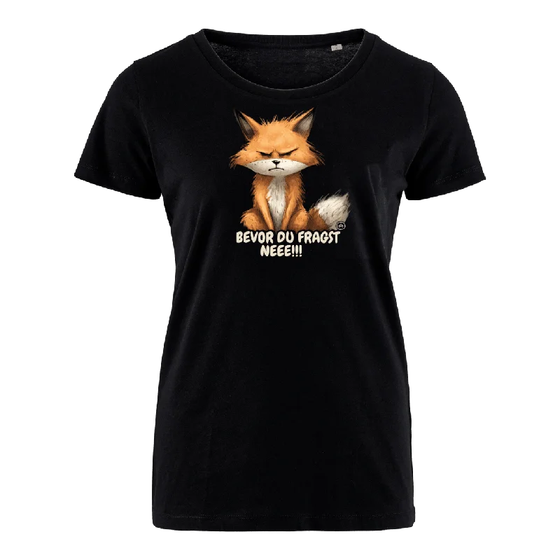 Men's ribbed t - shirts with a textured finish for added styleGrumpy Fox  - Bio Damen Shirt