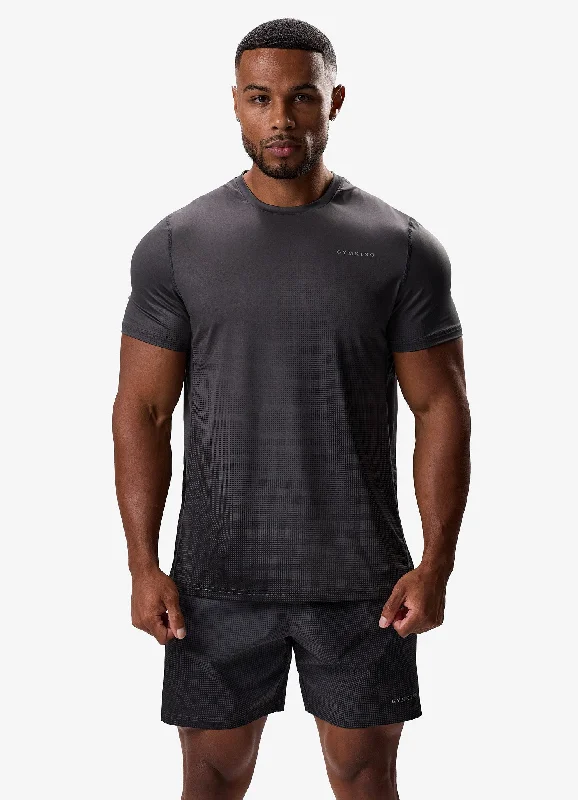 Men's organic cotton crew - neck t - shirts for everyday comfortGym King Elite Tee - Black Men's organic cotton crew - neck t - shirts for everyday comfortGym King Elite Tee - Black