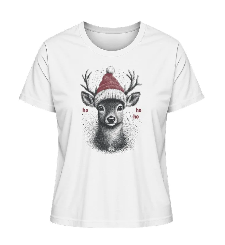 Men's organic cotton crew - neck t - shirts for everyday comfortHo Ho Ho  - Bio Damen Shirt