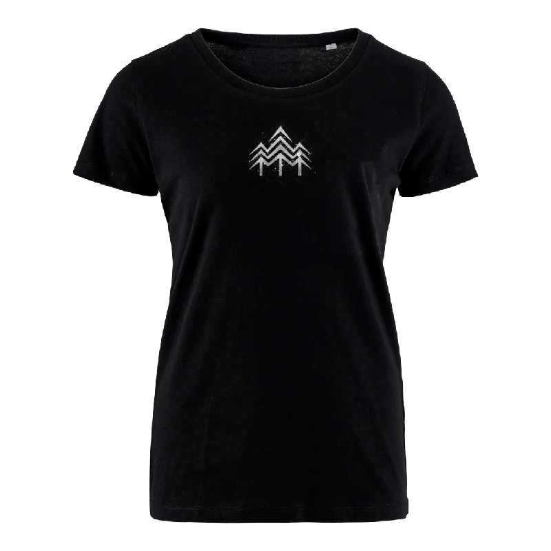 Men's short - sleeve linen t - shirts for summer beach outingsHOLZBRÜDER®️ Logo - Line Art  - Bio Damen Shirt